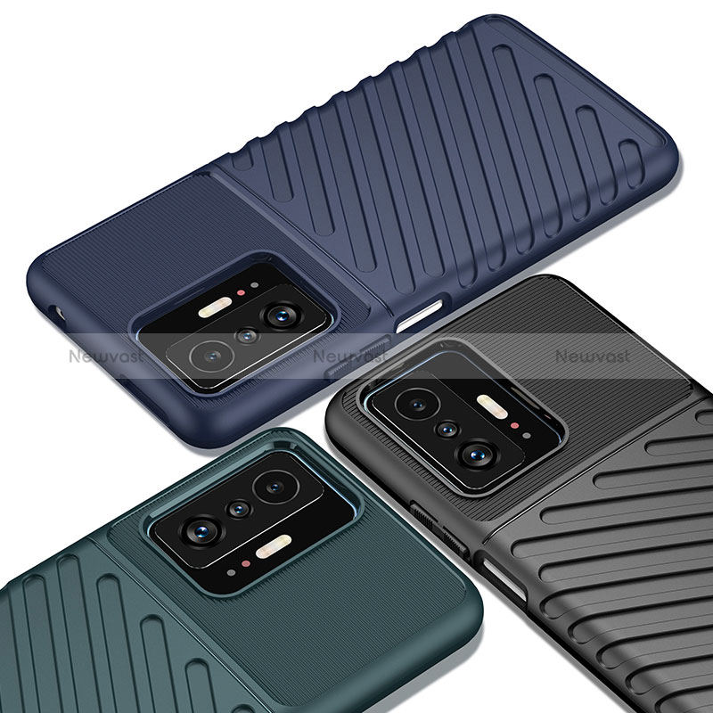 Silicone Candy Rubber TPU Twill Soft Case Cover MF1 for Xiaomi Mi 11T Pro 5G