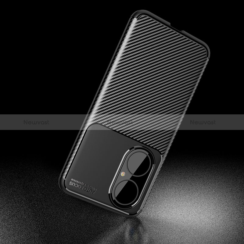 Silicone Candy Rubber TPU Twill Soft Case Cover S01 for Huawei P50 Pro