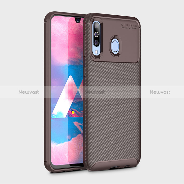 Silicone Candy Rubber TPU Twill Soft Case Cover S01 for Samsung Galaxy A40s