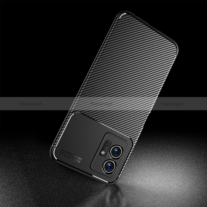 Silicone Candy Rubber TPU Twill Soft Case Cover S01 for Vivo iQOO Z6 5G