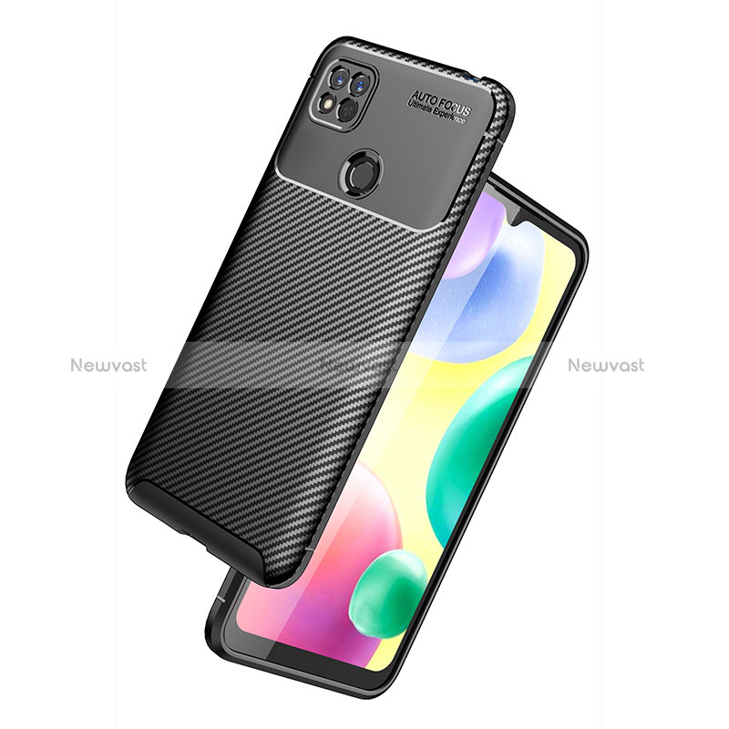 Silicone Candy Rubber TPU Twill Soft Case Cover S01 for Xiaomi Redmi 9 Activ