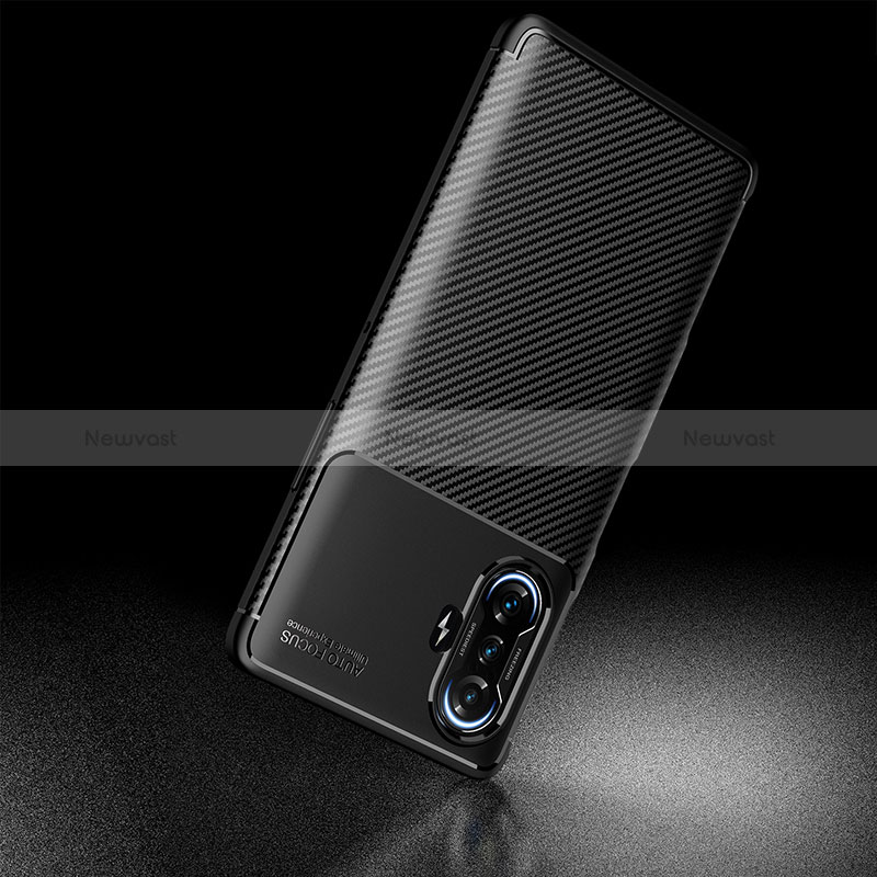 Silicone Candy Rubber TPU Twill Soft Case Cover S01 for Xiaomi Redmi K40 Gaming 5G