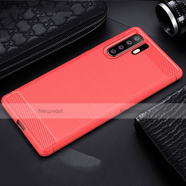 Silicone Candy Rubber TPU Twill Soft Case Cover S03 for Huawei P30 Pro New Edition