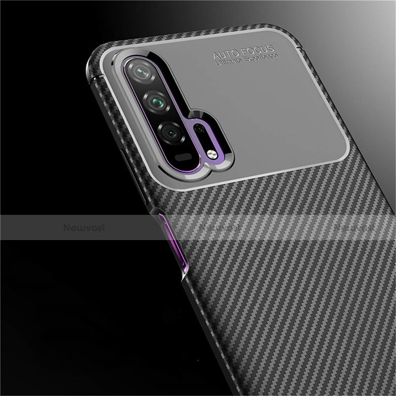 Silicone Candy Rubber TPU Twill Soft Case Cover Y01 for Huawei Honor 20 Pro