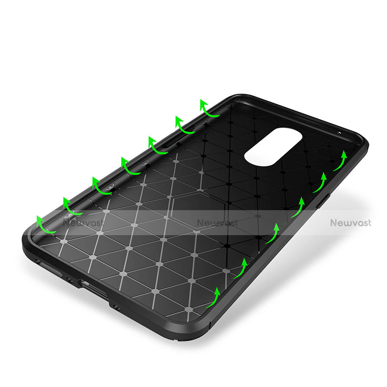 Silicone Candy Rubber TPU Twill Soft Case Cover Y01 for Oppo R17 Pro