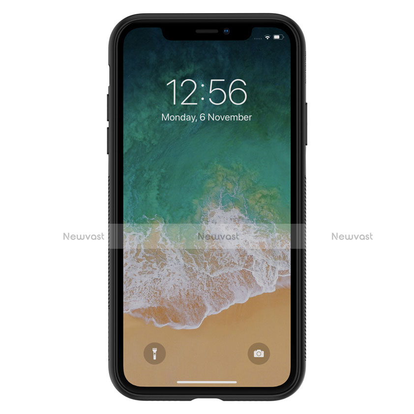 Silicone Candy Rubber TPU Twill Soft Case for Apple iPhone XR Black