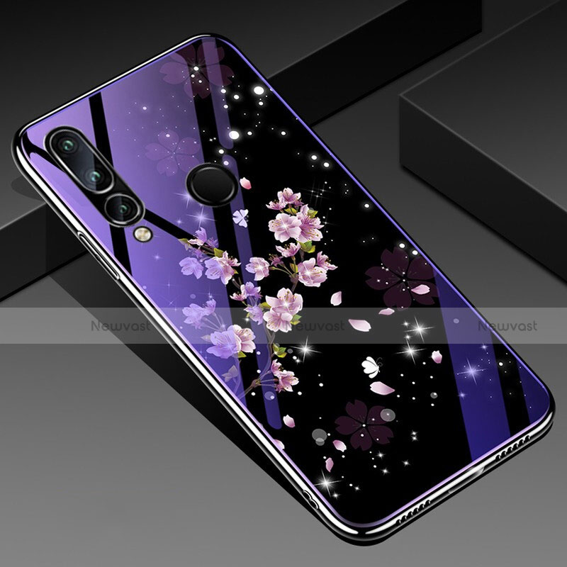 Silicone Frame Butterfly Mirror Case Cover K01 for Huawei P Smart+ Plus (2019)