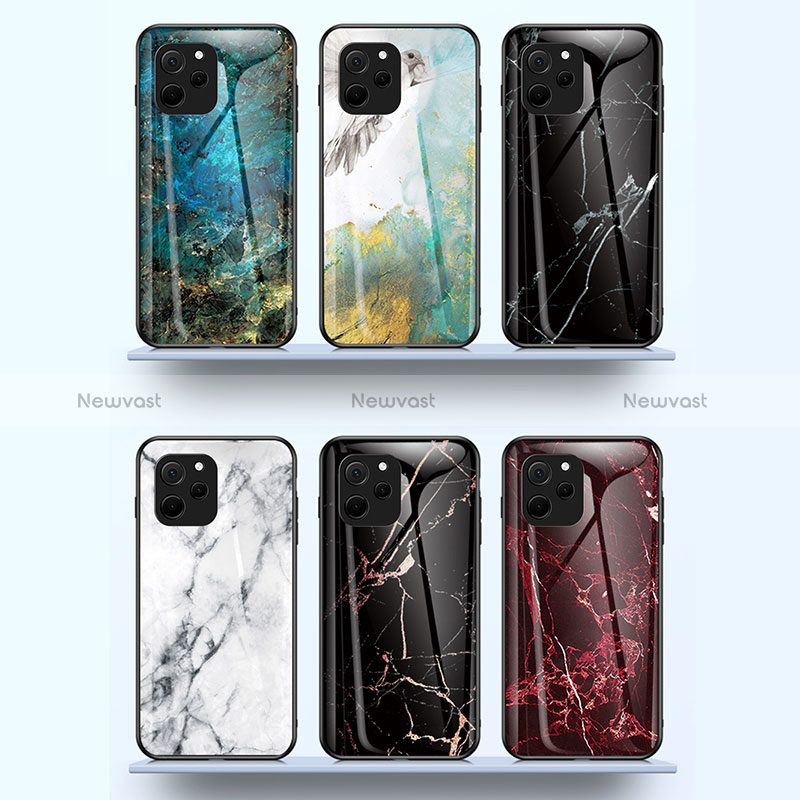 Silicone Frame Fashionable Pattern Mirror Case Cover for Huawei Nova Y61