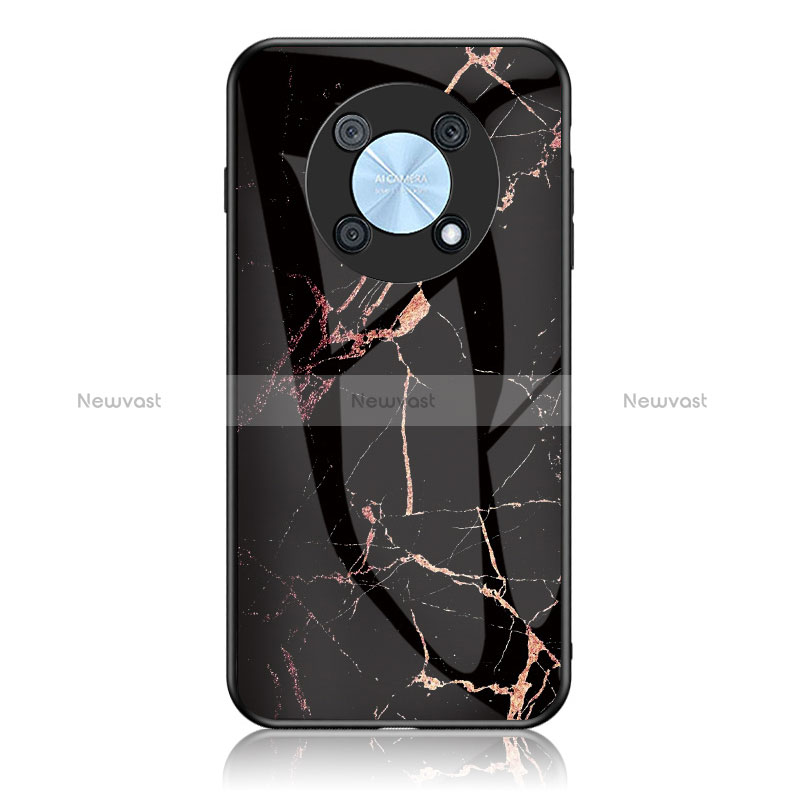 Silicone Frame Fashionable Pattern Mirror Case Cover for Huawei Nova Y90