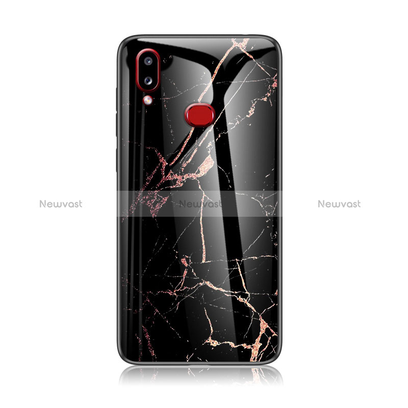 Silicone Frame Fashionable Pattern Mirror Case Cover for Samsung Galaxy A10s