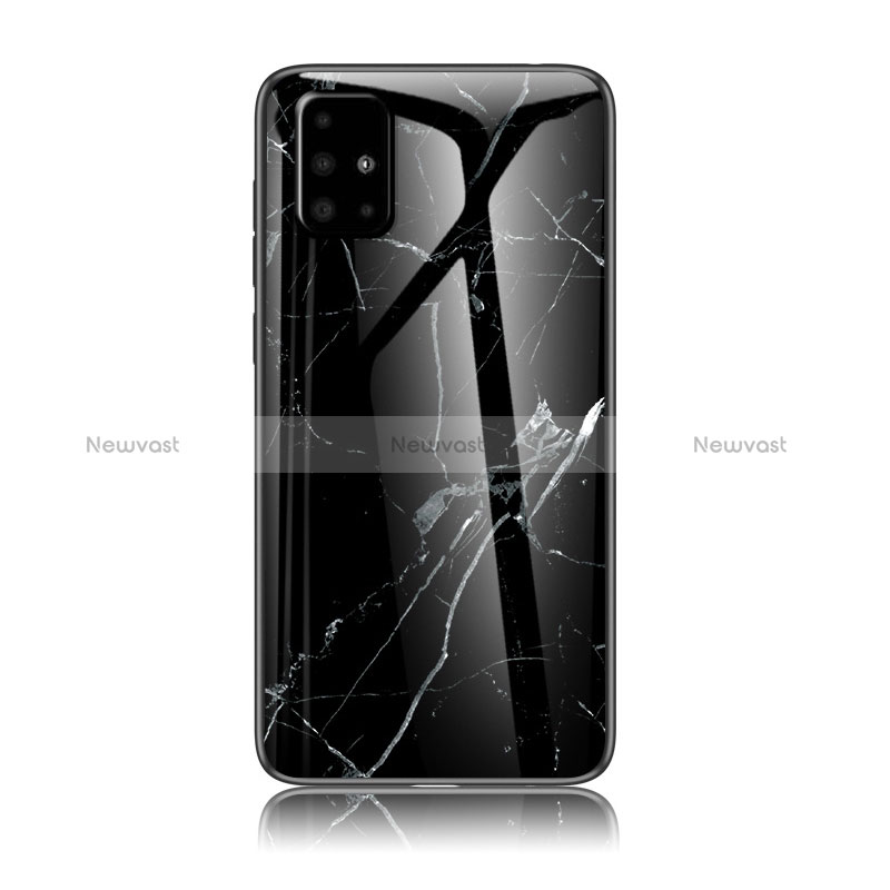 Silicone Frame Fashionable Pattern Mirror Case Cover for Samsung Galaxy M40S