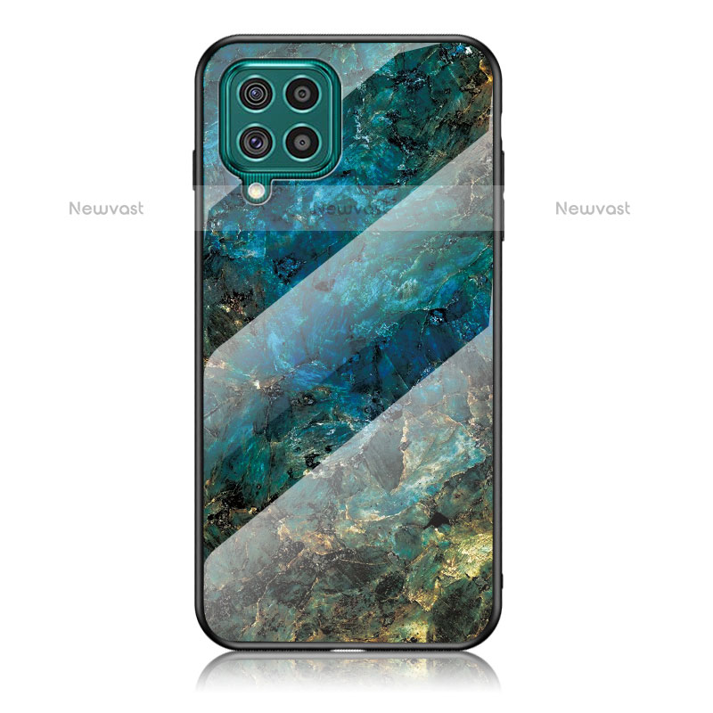 Silicone Frame Fashionable Pattern Mirror Case Cover for Samsung Galaxy M62 4G