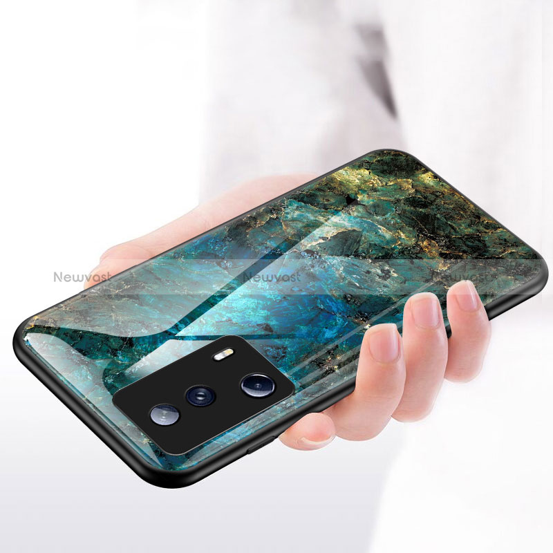 Silicone Frame Fashionable Pattern Mirror Case Cover for Xiaomi Civi 2 5G