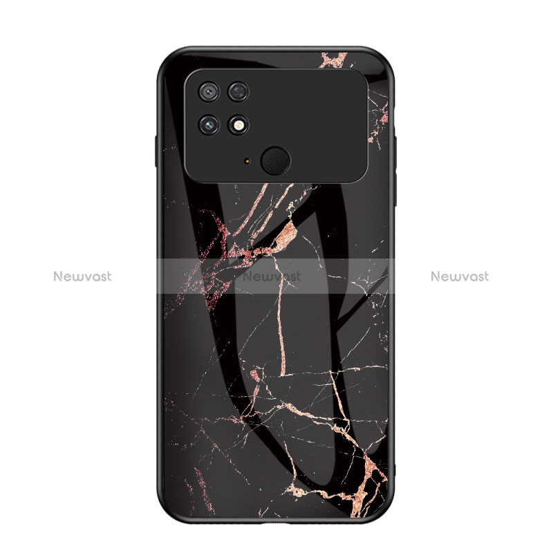 Silicone Frame Fashionable Pattern Mirror Case Cover for Xiaomi Poco C40