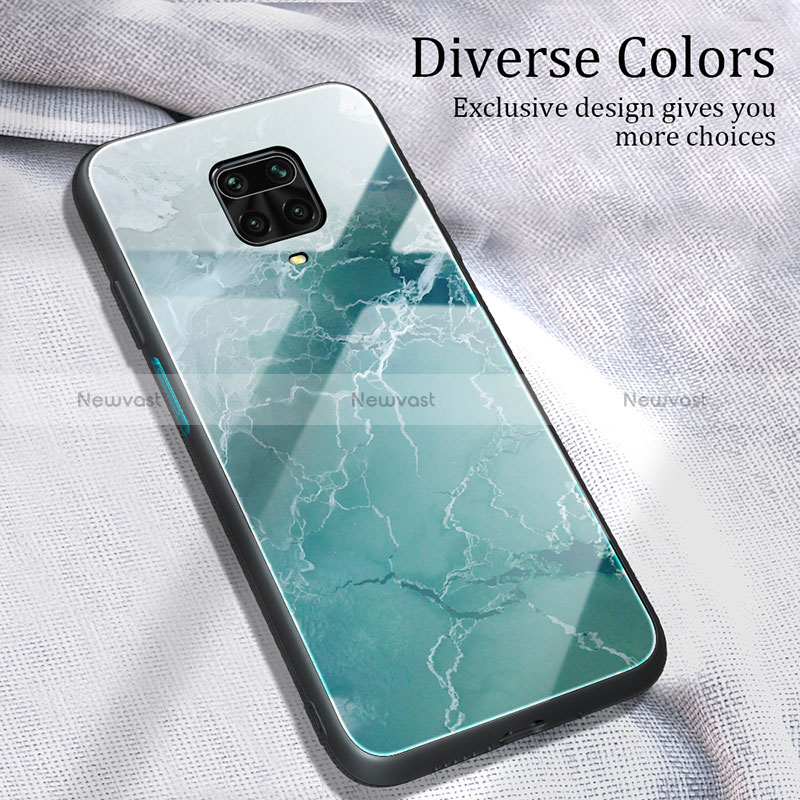 Silicone Frame Fashionable Pattern Mirror Case Cover JM1 for Xiaomi Poco M2 Pro