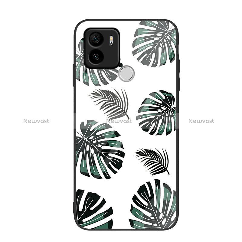 Silicone Frame Fashionable Pattern Mirror Case Cover JM1 for Xiaomi Redmi A1 Plus