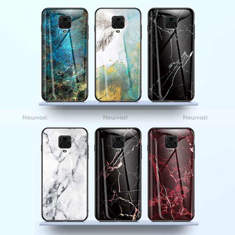 Silicone Frame Fashionable Pattern Mirror Case Cover LS2 for Xiaomi Poco M2 Pro