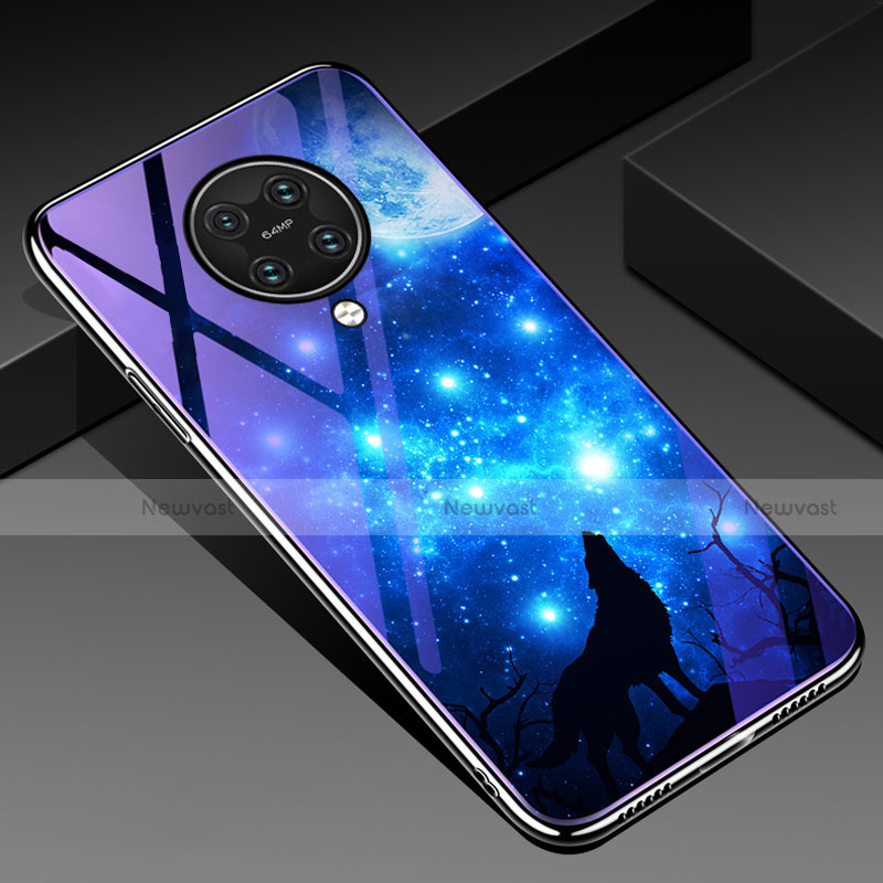 Silicone Frame Fashionable Pattern Mirror Z01 Case Cover for Xiaomi Redmi K30 Pro Zoom