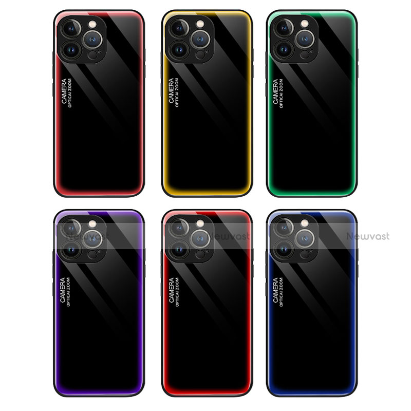 Silicone Frame Mirror Case Cover for Apple iPhone 13 Pro