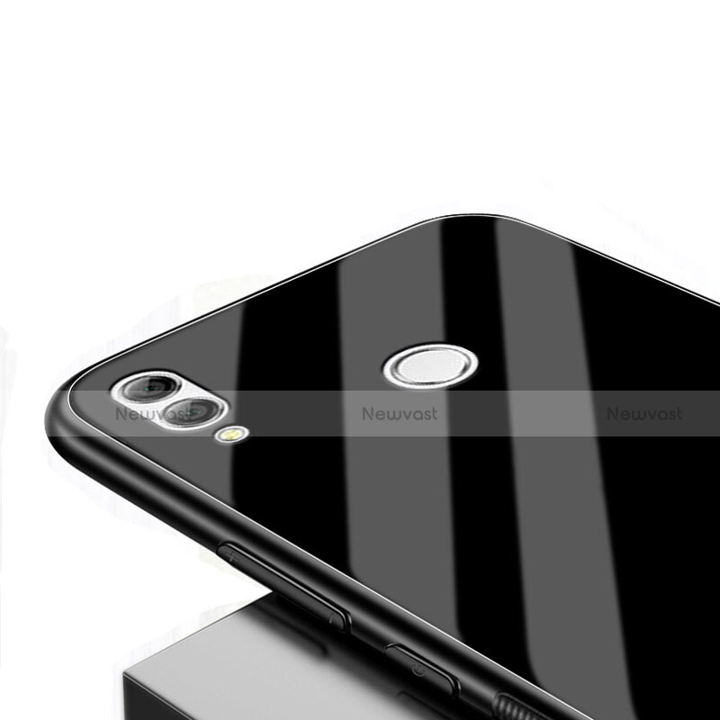 Silicone Frame Mirror Case Cover for Huawei Enjoy Max