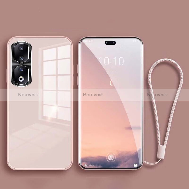 Silicone Frame Mirror Case Cover for Huawei Honor 90 Pro 5G