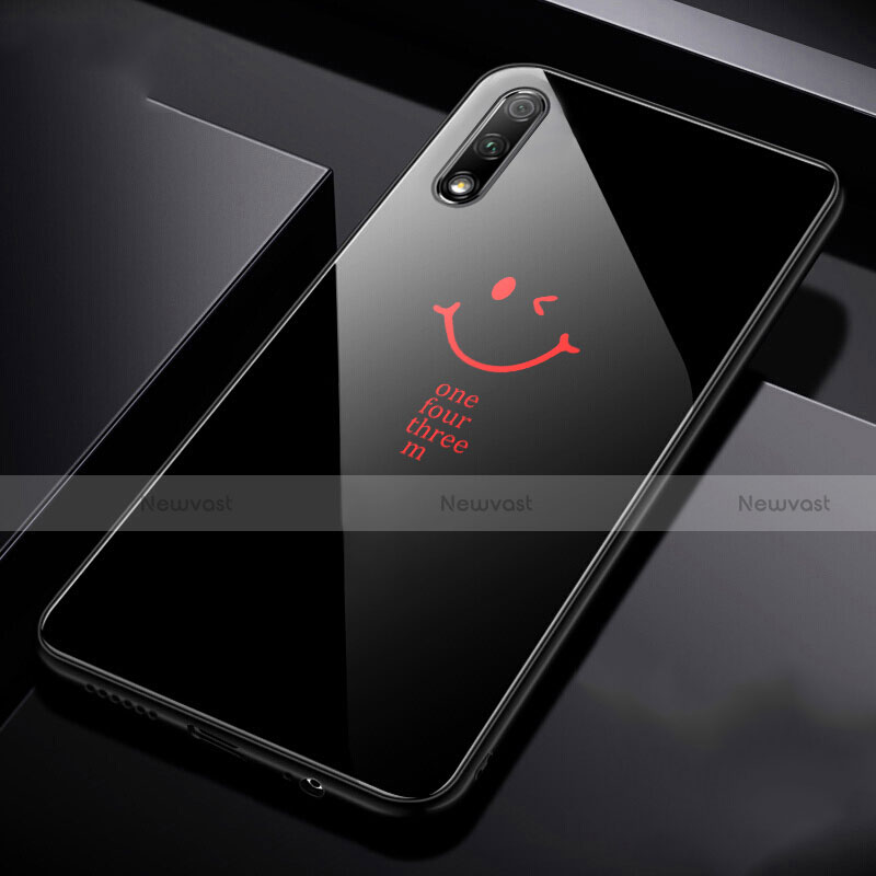 Silicone Frame Mirror Case Cover for Huawei Honor 9X