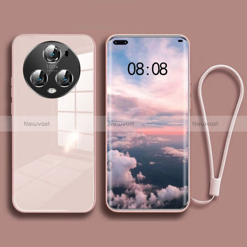 Silicone Frame Mirror Case Cover for Huawei Honor Magic5 Pro 5G