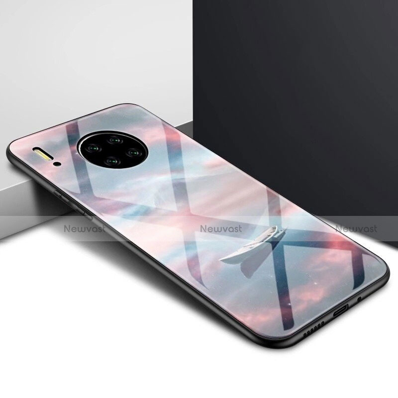 Silicone Frame Mirror Case Cover for Huawei Mate 30 5G