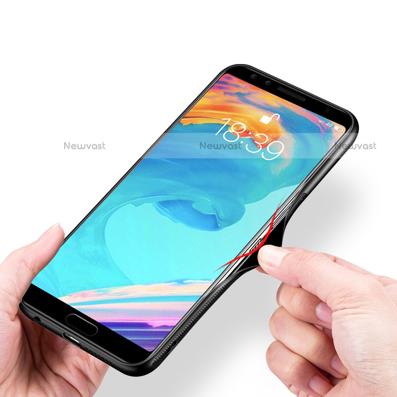 Silicone Frame Mirror Case Cover for Huawei Nova 2S