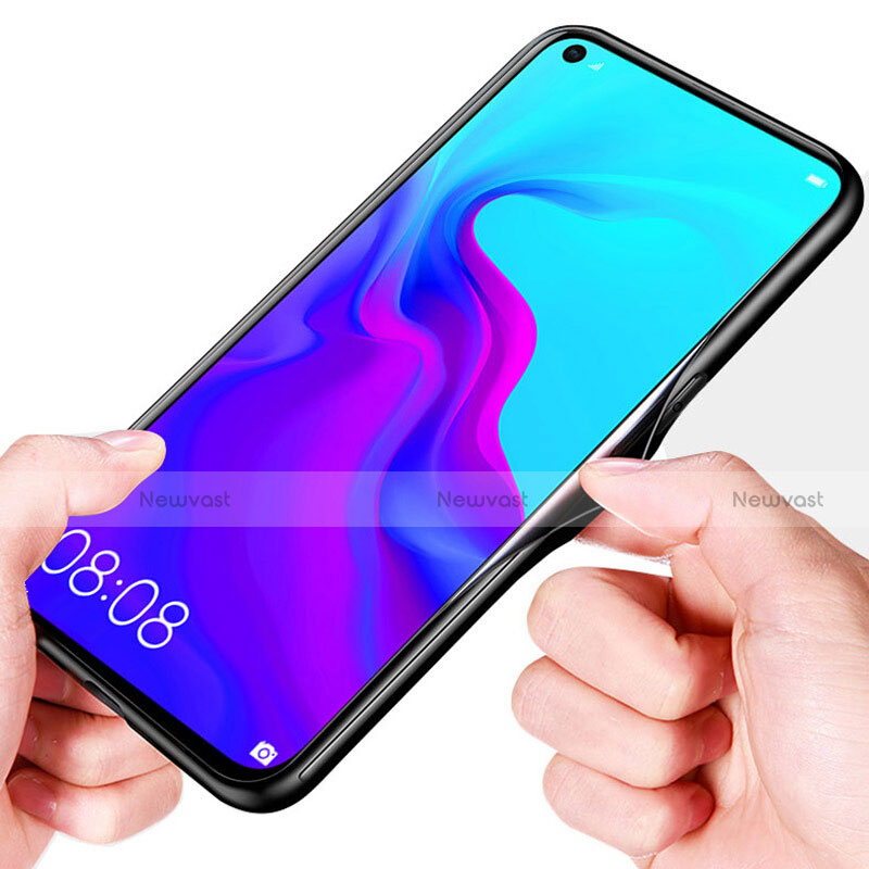 Silicone Frame Mirror Case Cover for Huawei Nova 4