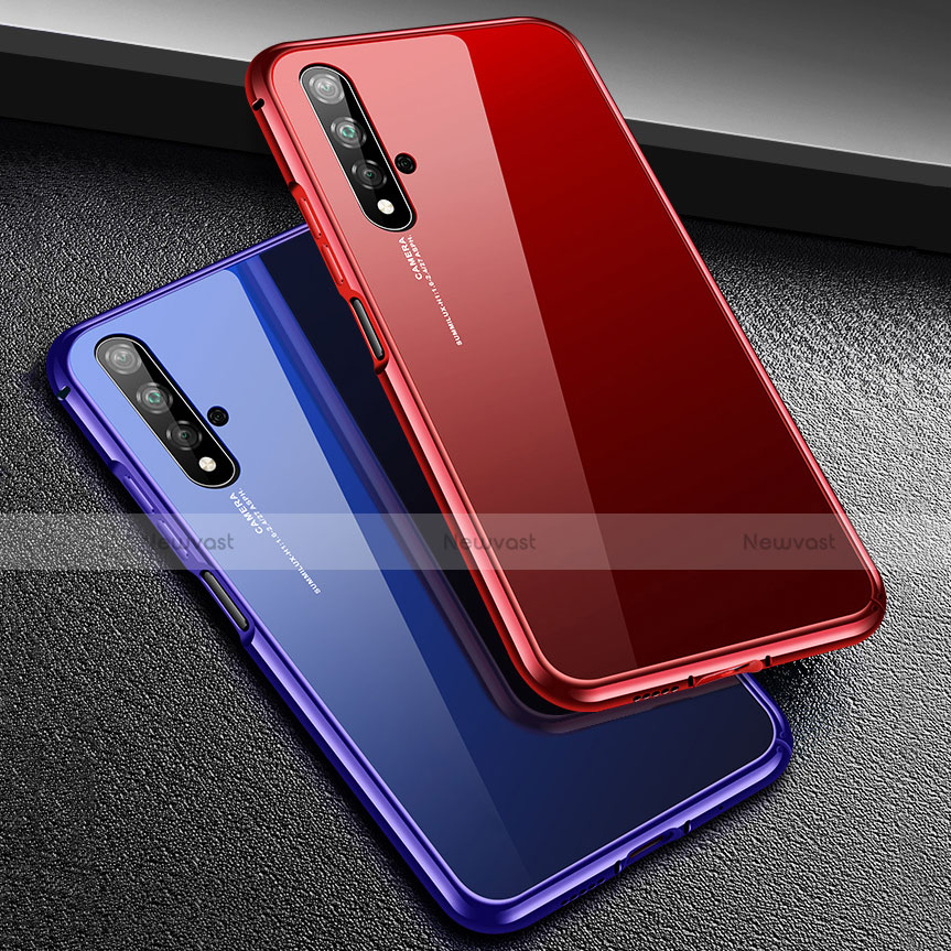 Silicone Frame Mirror Case Cover for Huawei Nova 5T