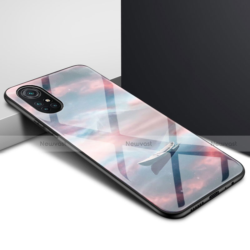 Silicone Frame Mirror Case Cover for Huawei Nova 8 Pro 5G
