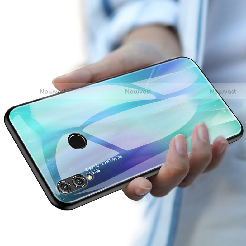 Silicone Frame Mirror Case Cover for Huawei P Smart (2019)