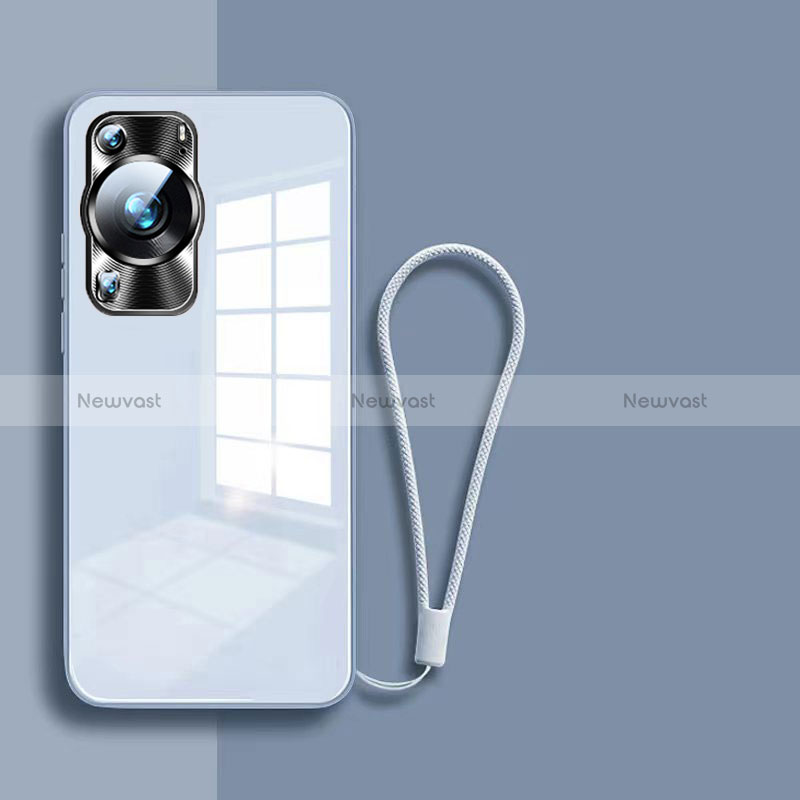 Silicone Frame Mirror Case Cover for Huawei P60