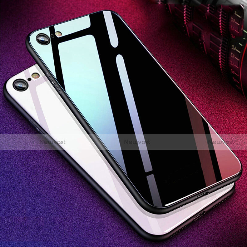 Silicone Frame Mirror Case Cover for Oppo A71