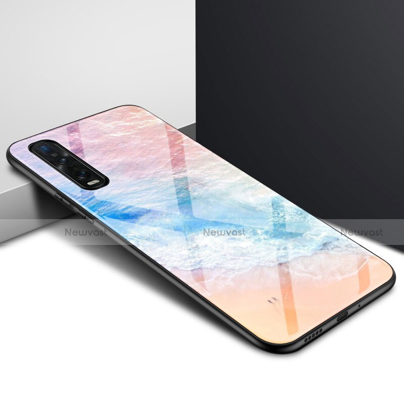 Silicone Frame Mirror Case Cover for Oppo Find X2