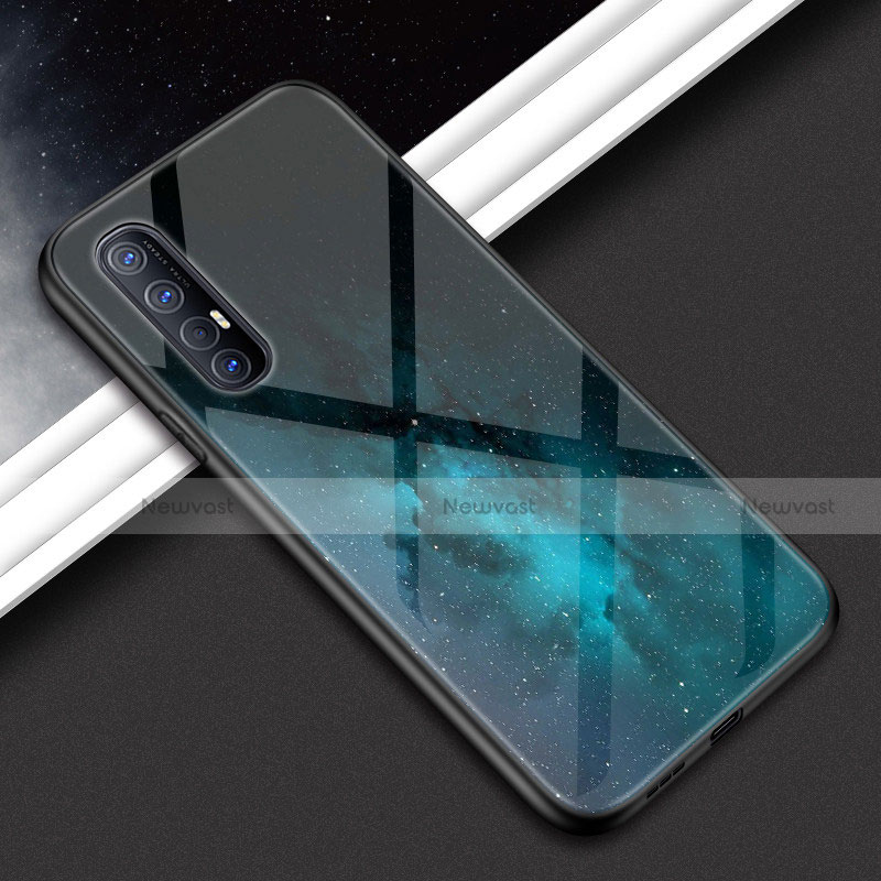 Silicone Frame Mirror Case Cover for Oppo Reno3 Pro