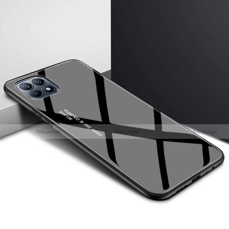 Silicone Frame Mirror Case Cover for Oppo Reno4 SE 5G
