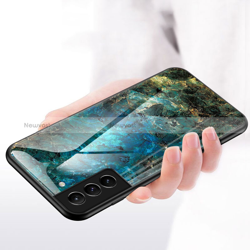 Silicone Frame Mirror Case Cover for Samsung Galaxy S24 Plus 5G