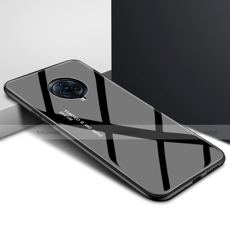Silicone Frame Mirror Case Cover for Vivo Nex 3 5G Black