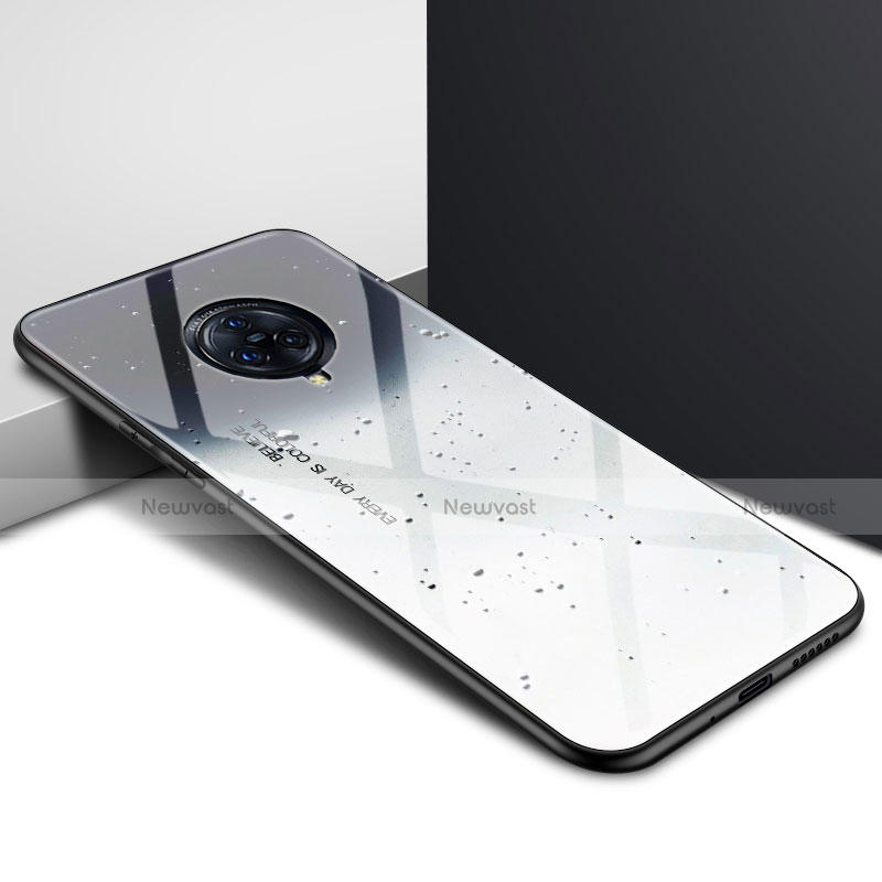 Silicone Frame Mirror Case Cover for Vivo Nex 3 5G Gray