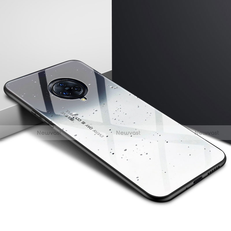 Silicone Frame Mirror Case Cover for Vivo Nex 3S Gray