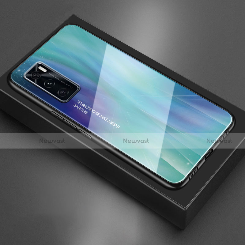 Silicone Frame Mirror Case Cover for Vivo Y70 (2020)
