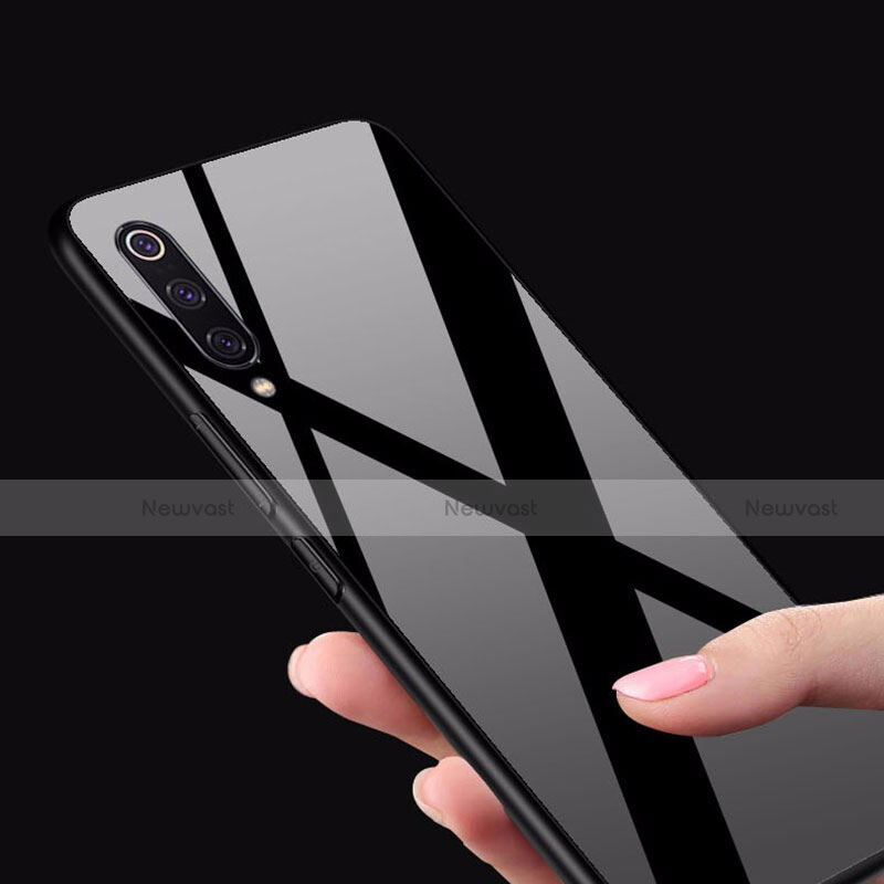 Silicone Frame Mirror Case Cover for Xiaomi Mi 9 Lite