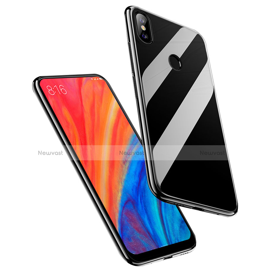 Silicone Frame Mirror Case Cover for Xiaomi Mi Mix 2S