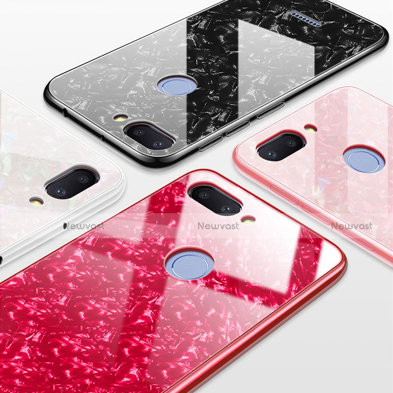 Silicone Frame Mirror Case Cover for Xiaomi Redmi 6