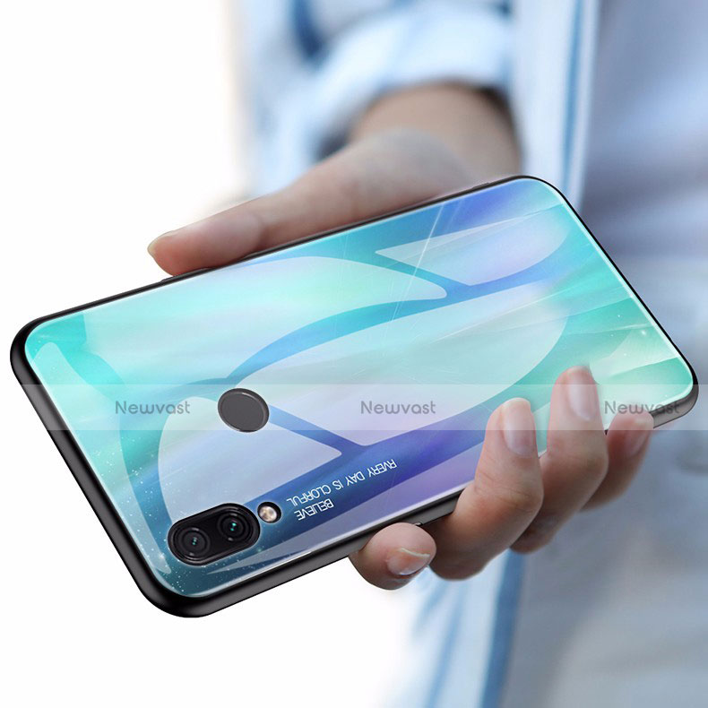 Silicone Frame Mirror Case Cover for Xiaomi Redmi 7