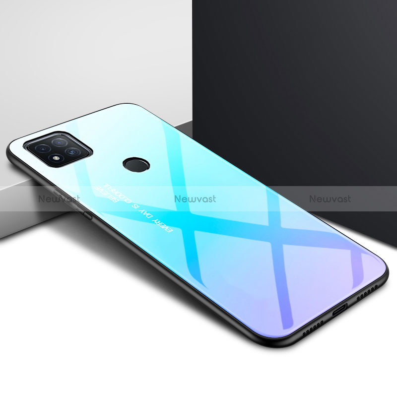 Silicone Frame Mirror Case Cover for Xiaomi Redmi 9 Activ