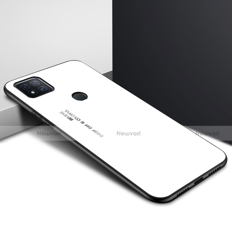 Silicone Frame Mirror Case Cover for Xiaomi Redmi 9 India