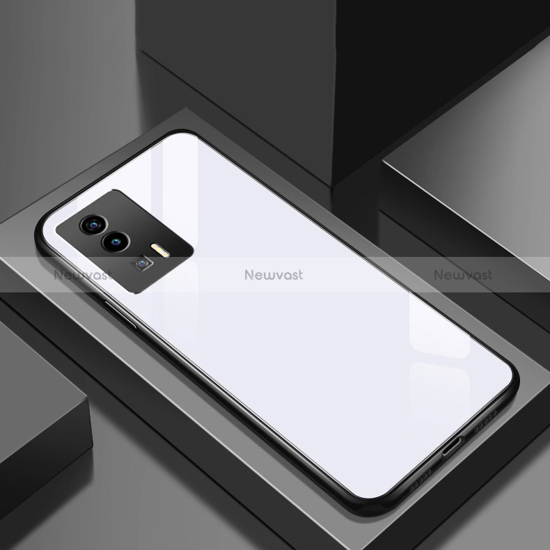 Silicone Frame Mirror Case Cover for Xiaomi Redmi K60 5G